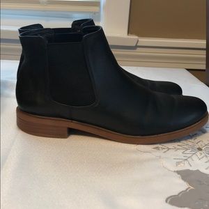 Clark’s Somerset ankle booties.